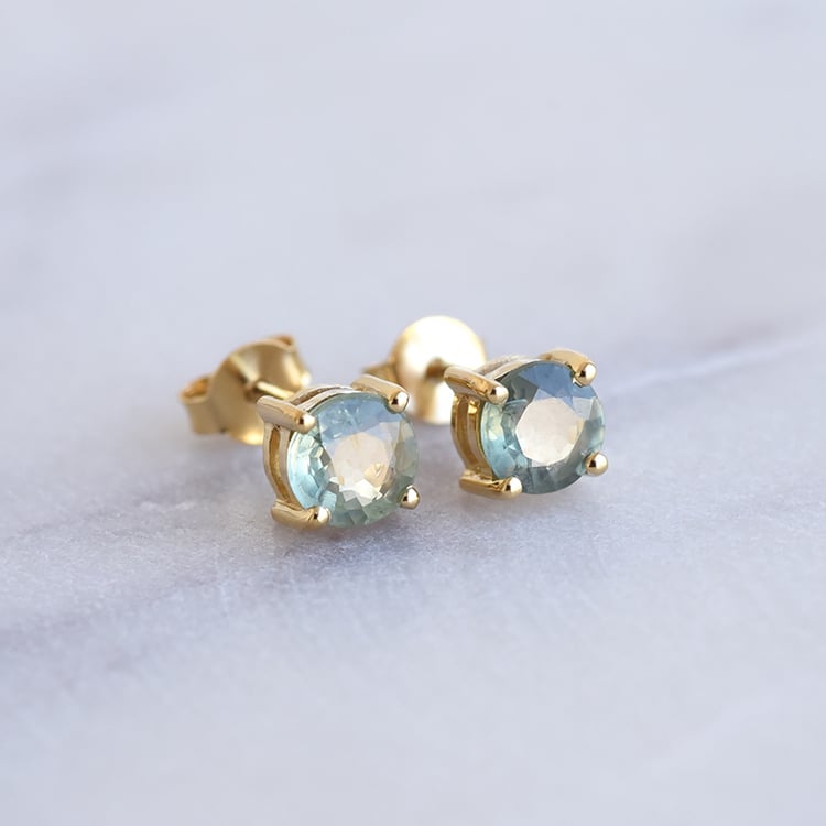 Pozlátené náušnice 86155