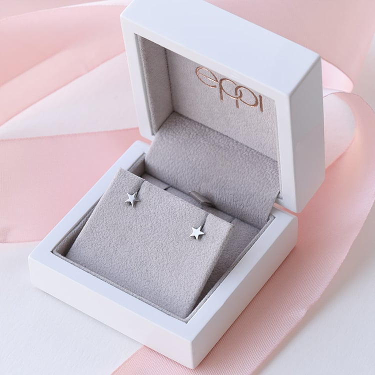 Zlaté náušnice v tvare hviezdy 89193