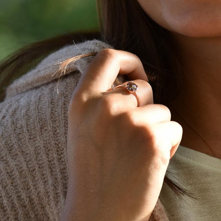 Prsteň s diamantom 34525