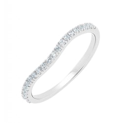 Atypický prsteň s lab-grown diamantmi Nydia