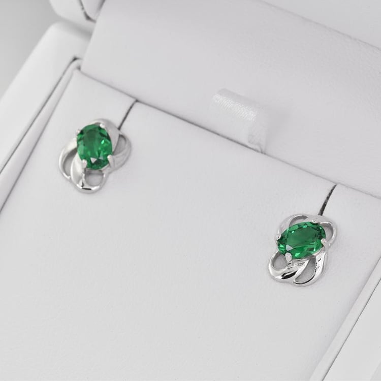 Smaragdové náušnice Napier 9698