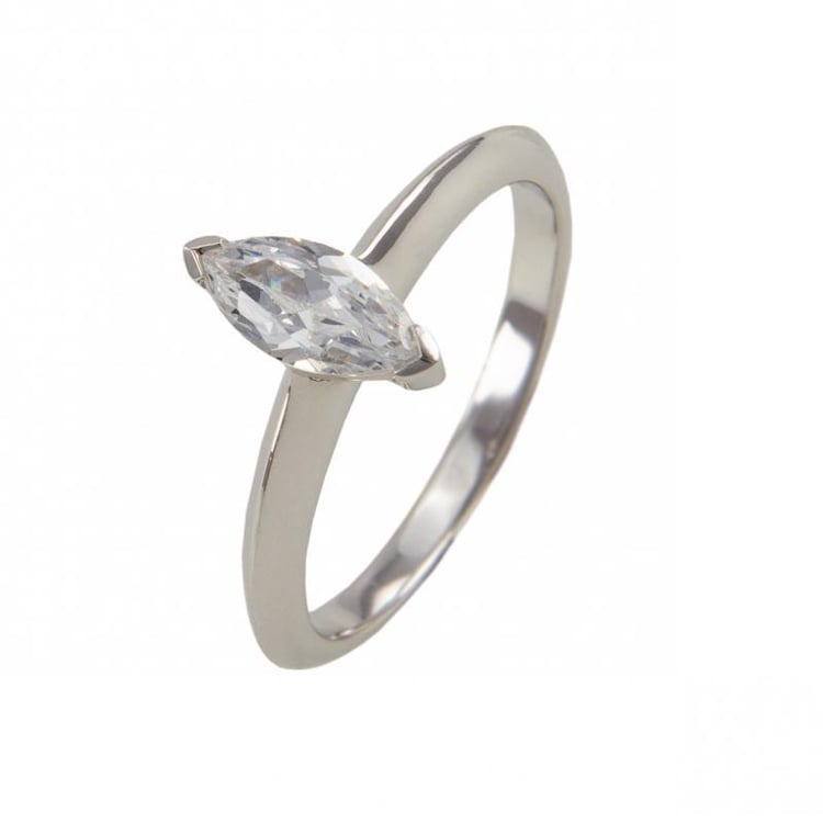 zlatý zásnubný prsteň s diamantom