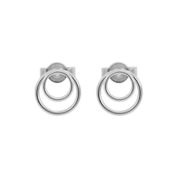 Zlaté napichovacie krúžky Clemo