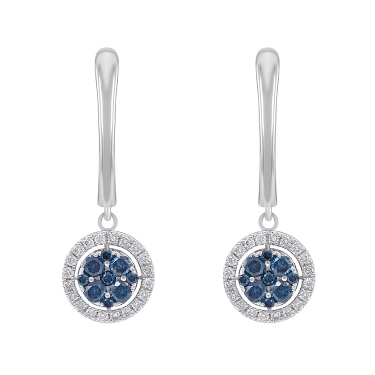 Diamantové náušnice