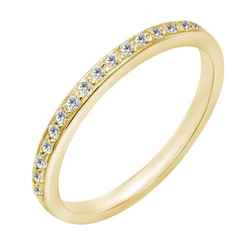 Eternity prsteň s 1.50mm moissanitmi Lorne