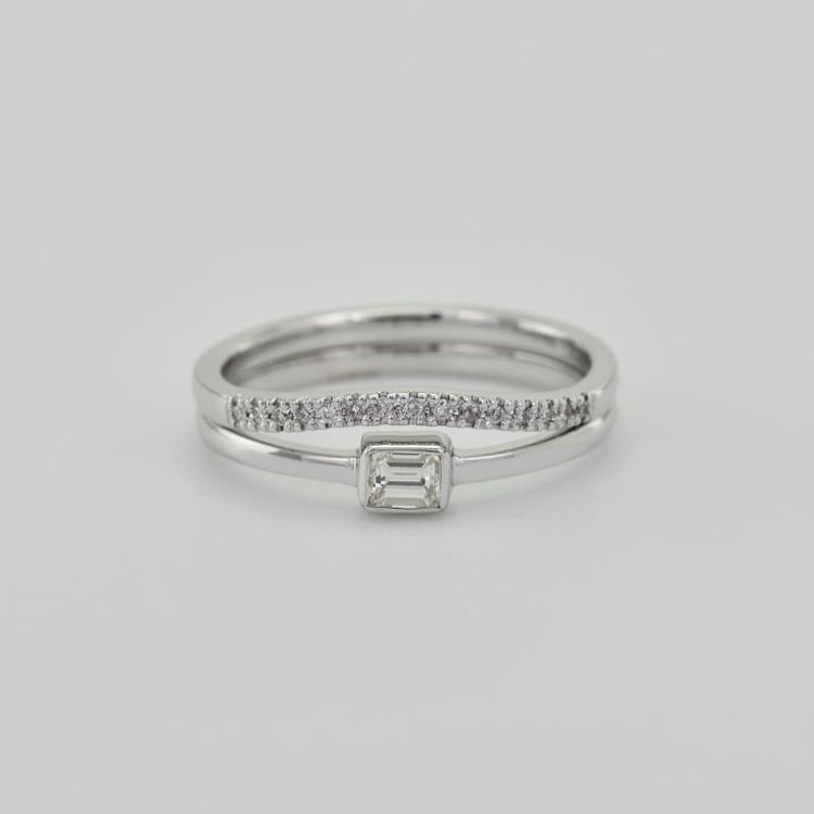 Zlatý zásnubný set 27713