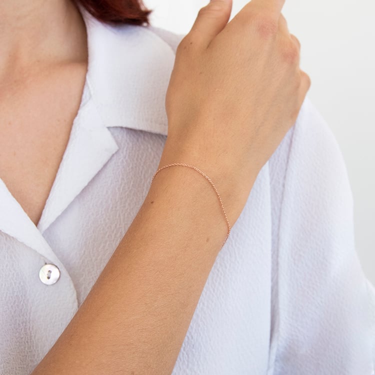 Ankr náramok 16, 17 a 18 cm z 14k zlata 109352