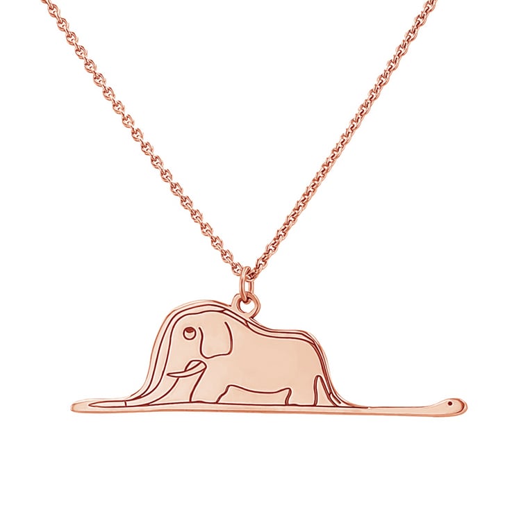 Prívesok Malý princ so slonom a gravírom 120431