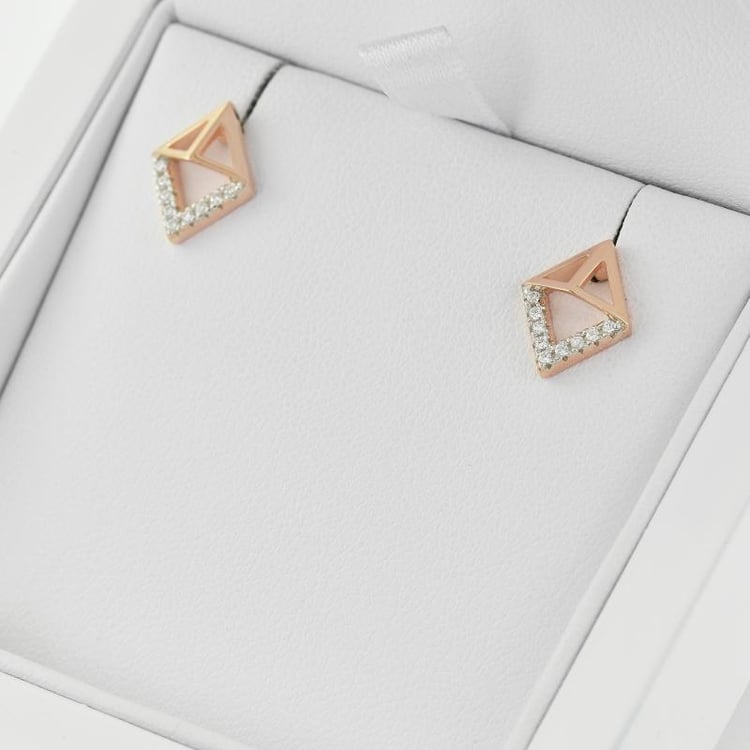 Náušnice zo striebra 35358