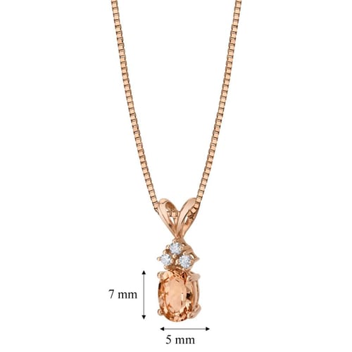 Zlatý set šperkov s oválnymi morganitmi a diamantmi Icaras