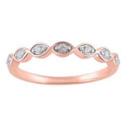 Zlatý prsteň s lab-grown diamantmi Evelyn