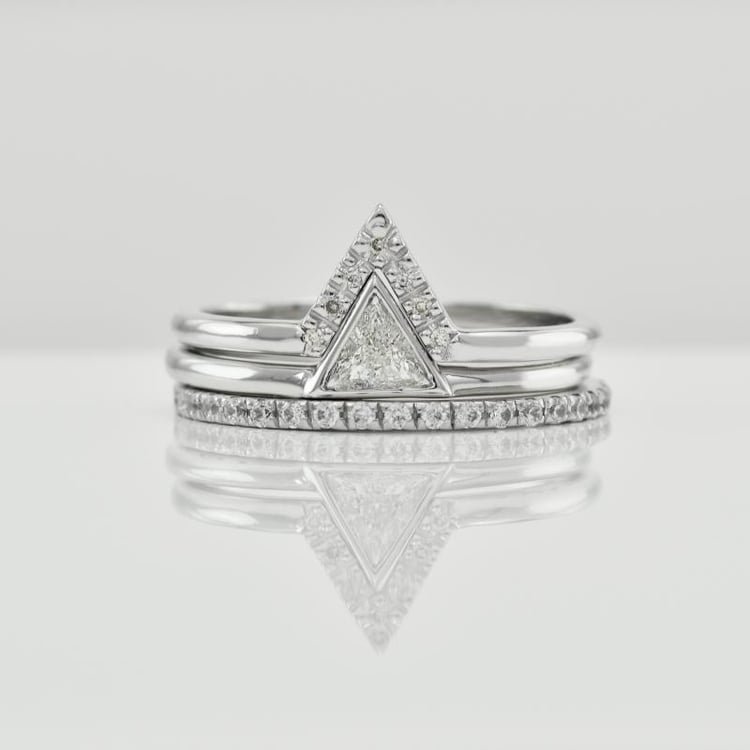 Zlatý snubný set 21534