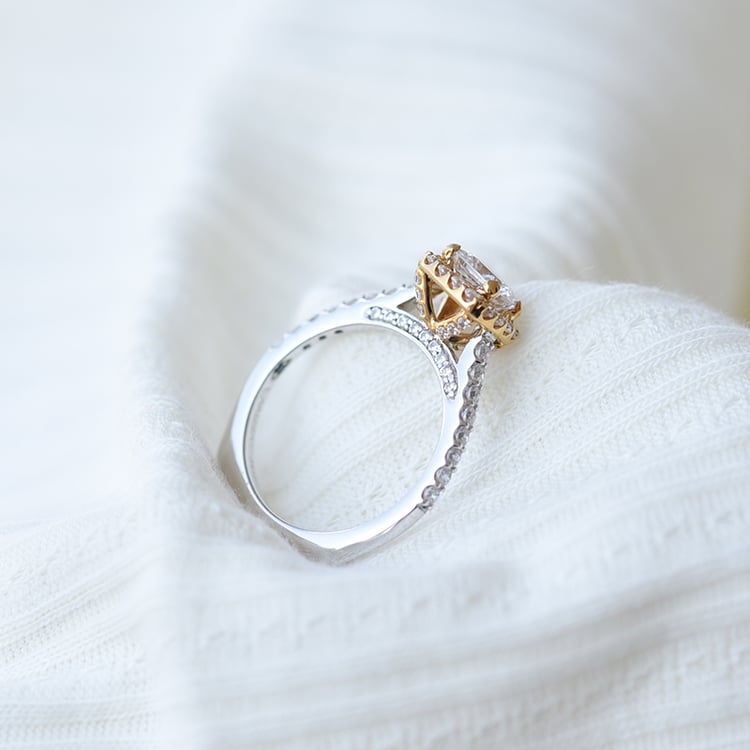 Moissanitový prsteň 66246