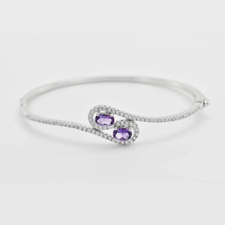 Náramok s ametystmi 35891