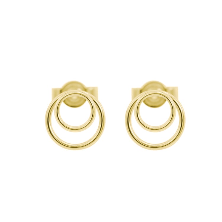 Zlaté napichovacie krúžky