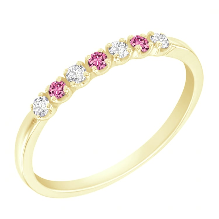 Eternity prsteň so zafírmi a diamantmi Alexis 120066