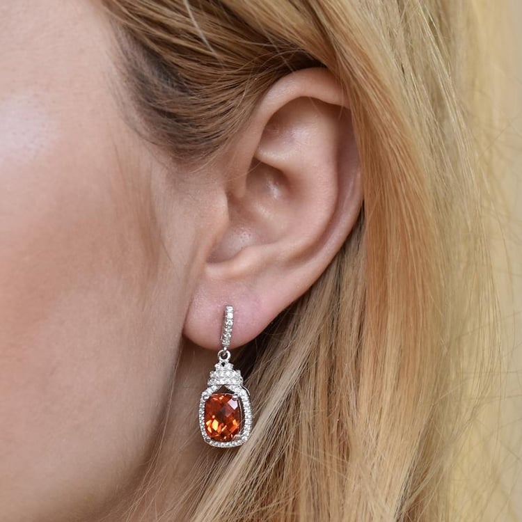  Strieborné náušnice 28525