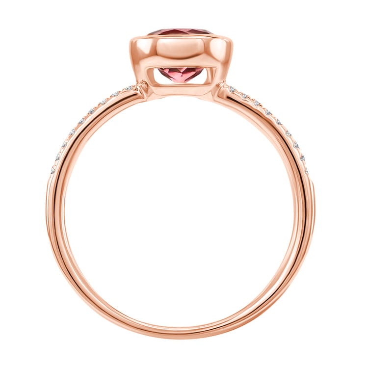 Turmalínový prsteň zo zlata 6475