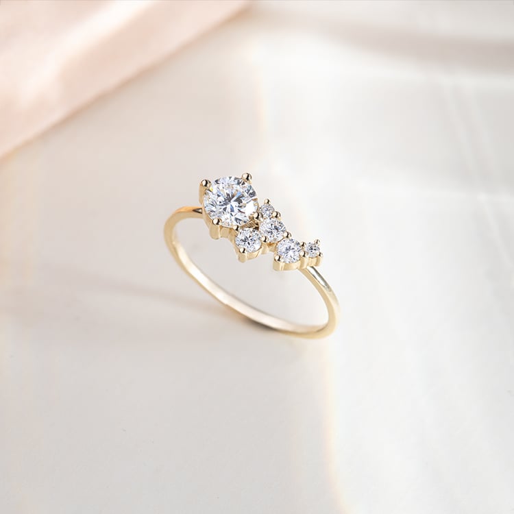 Kolekcia cluster šperkov s lab-grown diamantmi Ester 152012