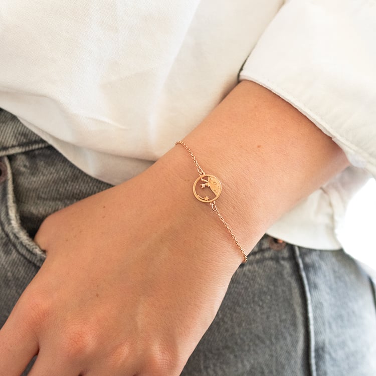 Vykrojený náramok s líškou Malý princ 144759