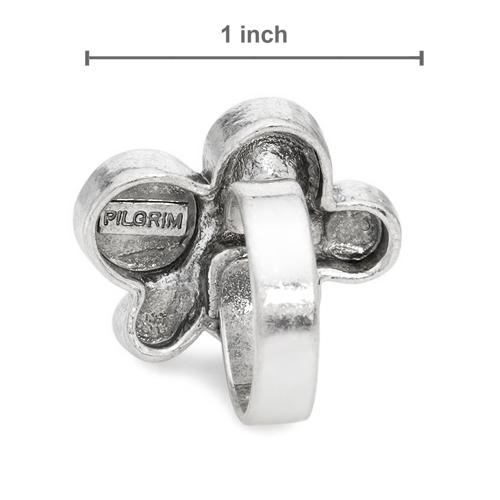 Mosadzný prsteň s glazúrou 1547