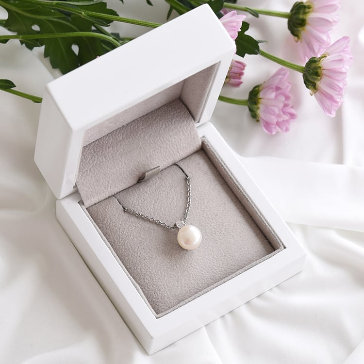 Perlový prívesok so zirkónem 83590