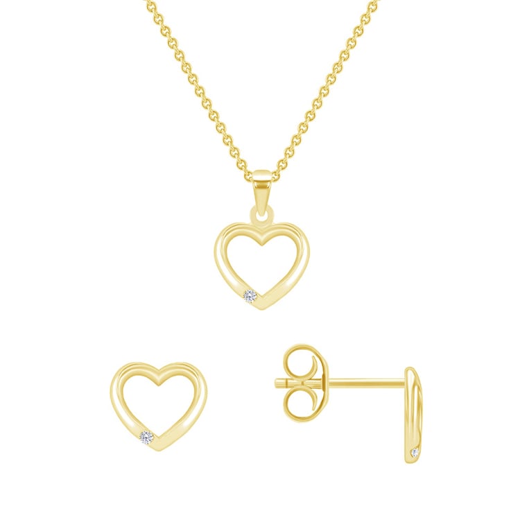 Strieborná pozlatená kolekcia