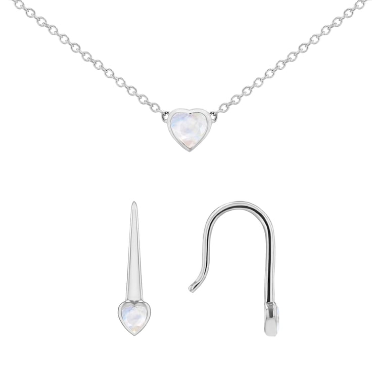 Kolekcia šperkov s mesačným kameňom Roshni 145764