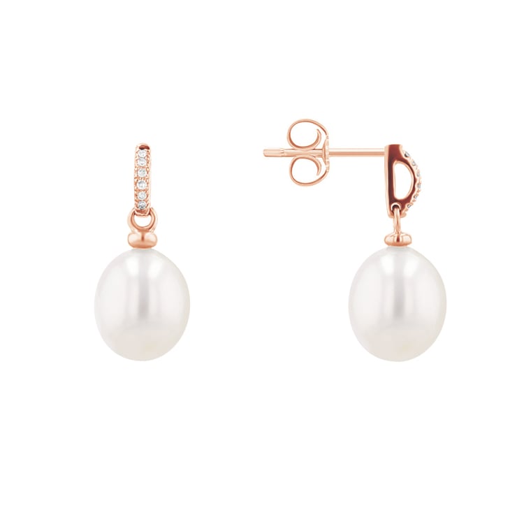 Zlatá perlová kolekcia s diamantmi Elzaida 116033