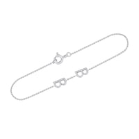 Náramok s 2 písmenami vašej voľby Ainslee