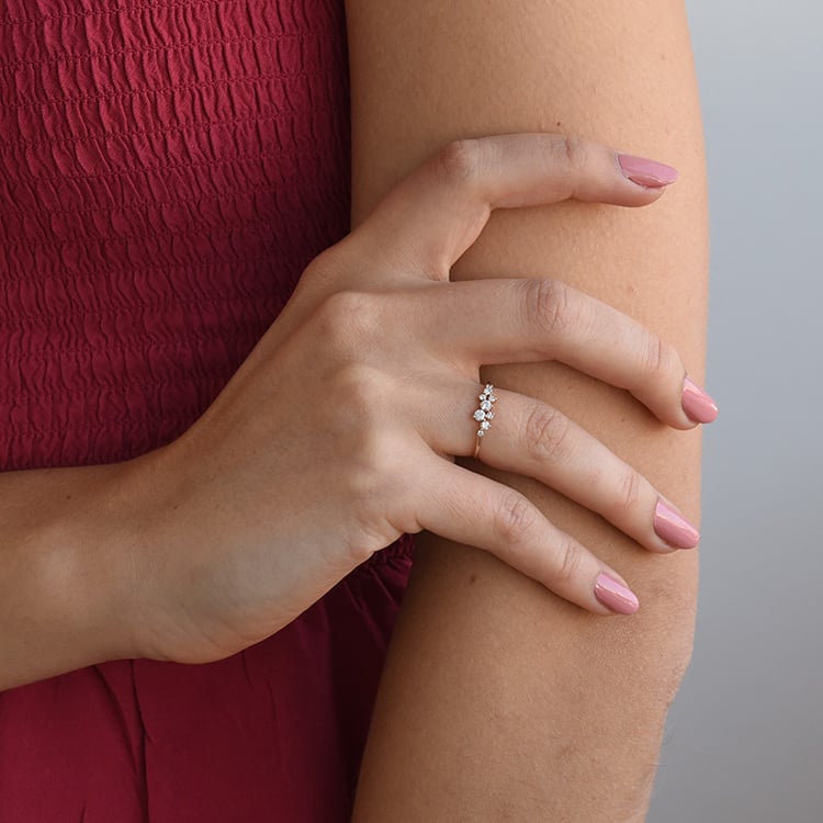 Set cluster šperkov s diamantmi Spark 147132