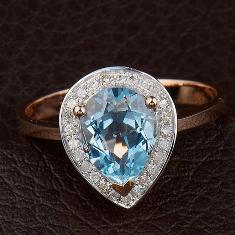 Prsteň s topásom 18504