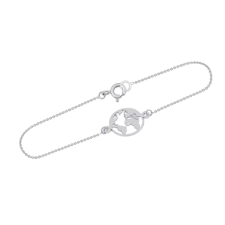 Zlatý náramok s mapou