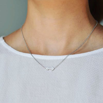 Náhrdelník so zirkónmi