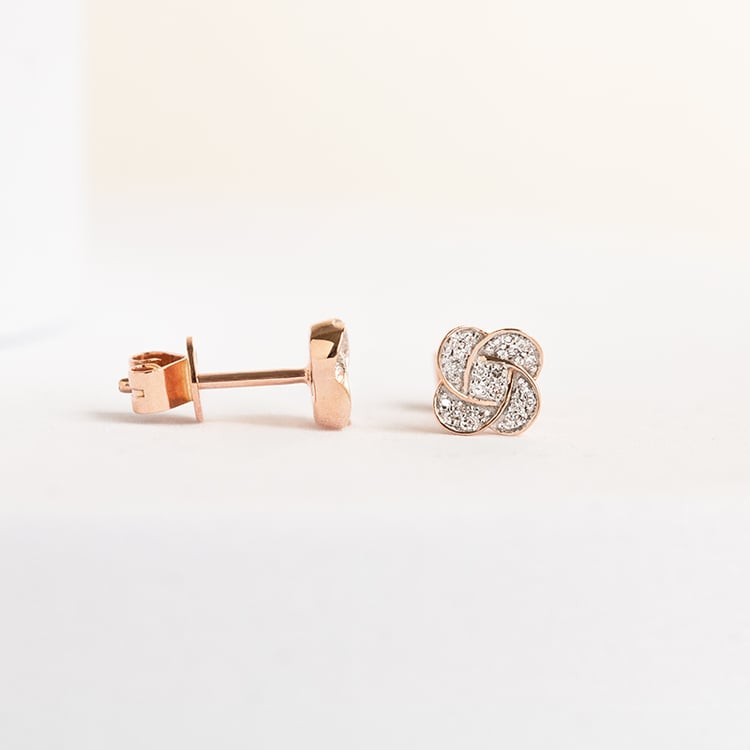 Zlatá kolekcia diamantových šperkov v tvare kvetu princ Iris 142372