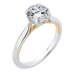 Zásnubný prsteň s postrannými marquise diamantmi Lisabet