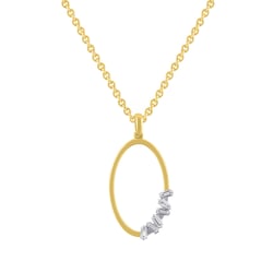 Zlatý prívesok s lab-grown diamantom Rosie