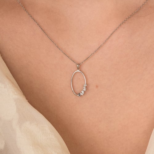 Zlatý prívesok s diamantom Rosie
