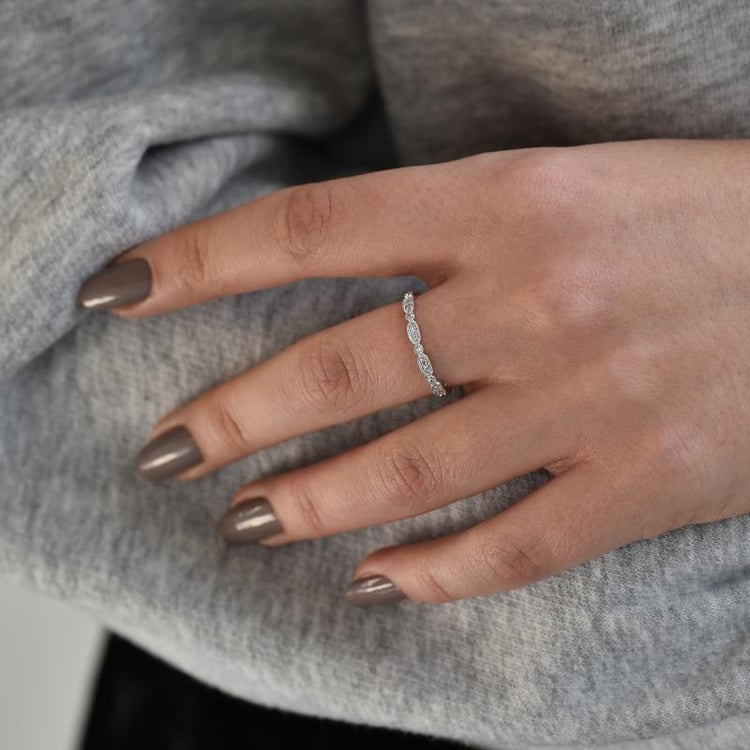 Zlatý diamantový prsteň 38581