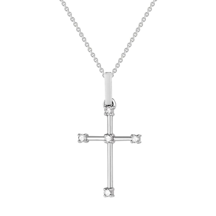 Zlatý krížik so zafírmi Lionel