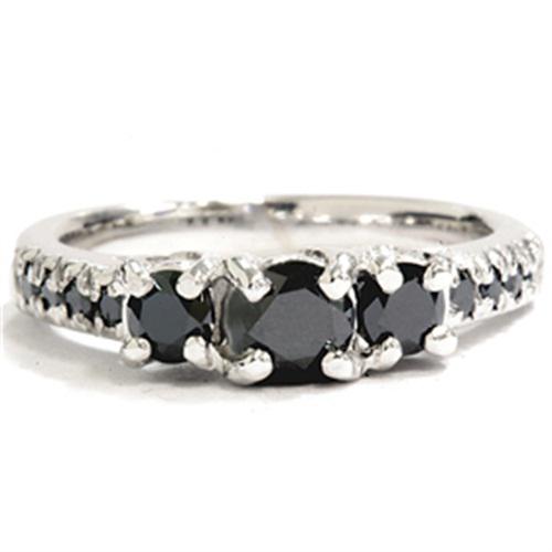 Zlatý prsteň s čiernymi diamantmi 1968