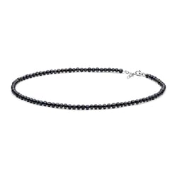 Náhrdelník z čierných perál Jolie