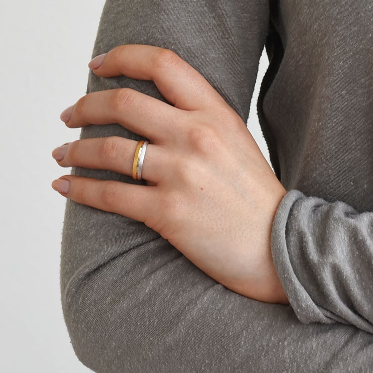 Dámský snubný prsteň 77010