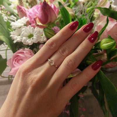 Prsteň s morganitom