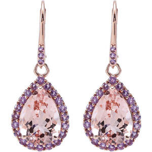 Morganitové náušnice 54332