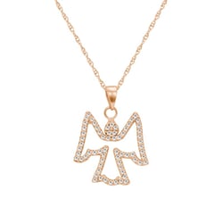 Prívesok anjel s diamantmi Alexis