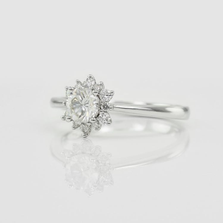 Zlatý zásnubný prsteň 66032