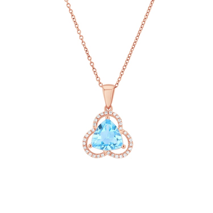 Diamantová zlatá kolekcia s topásmi Floria 115451