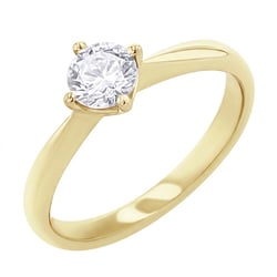 Zásnubný prsteň s 0.62ct GIA certifikovaným diamantom Maya
