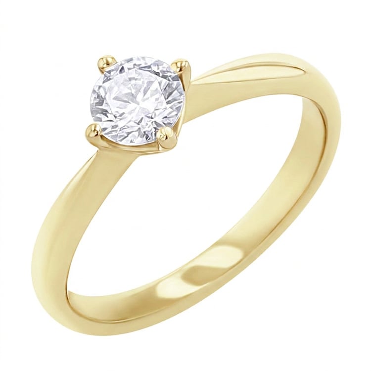 Zásnubný prsteň s 0.62ct IGI certifikovaným diamantom Maya